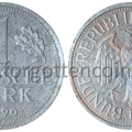 1 Deutsche Mark 1990 F