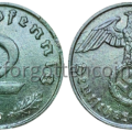 2 Reichspfennig 1937 D